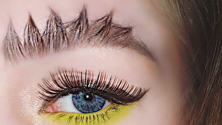 Blue, Brown, Eye, Skin, Eyelash, Green, Eyebrow, Purple, Eye shadow, Violet,