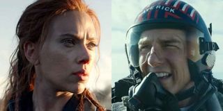 Tom Cruise and Scarlett Johansson In Top Gun And Black Widow respectively.