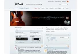 Arcam website