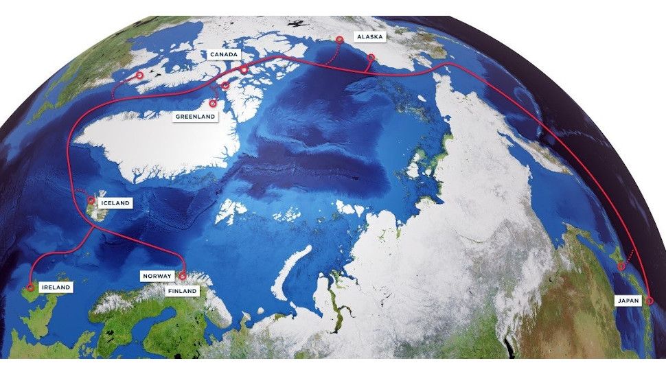 New submarine cable will blast data between Japan and Europe through