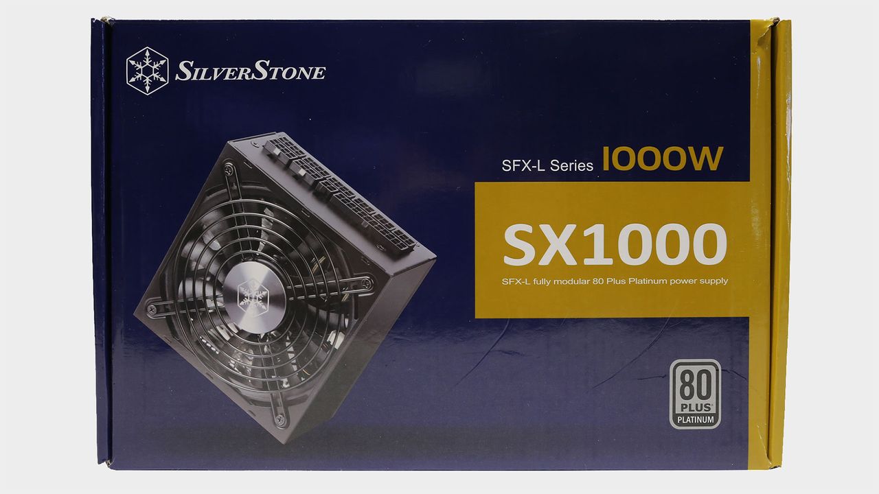 Silverstone SX1000 PSU from various angles.