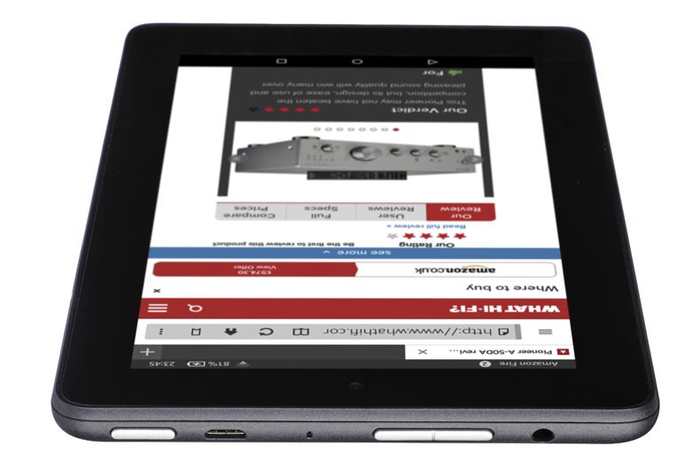 Amazon Fire tablet review What HiFi?