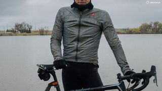 The Castelli Tempesta Race Jacket is an excellent rain shell, with breathable and waterproof eVent fabric