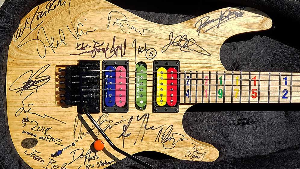 Jason Becker&#039;s guitar