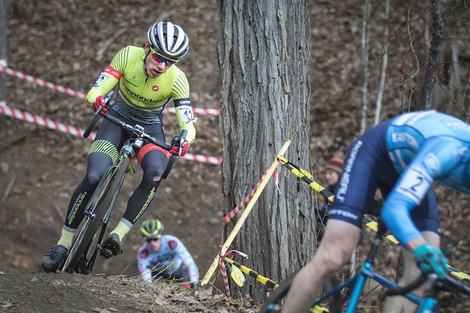 Sam Noel would end the day third in Northampton
