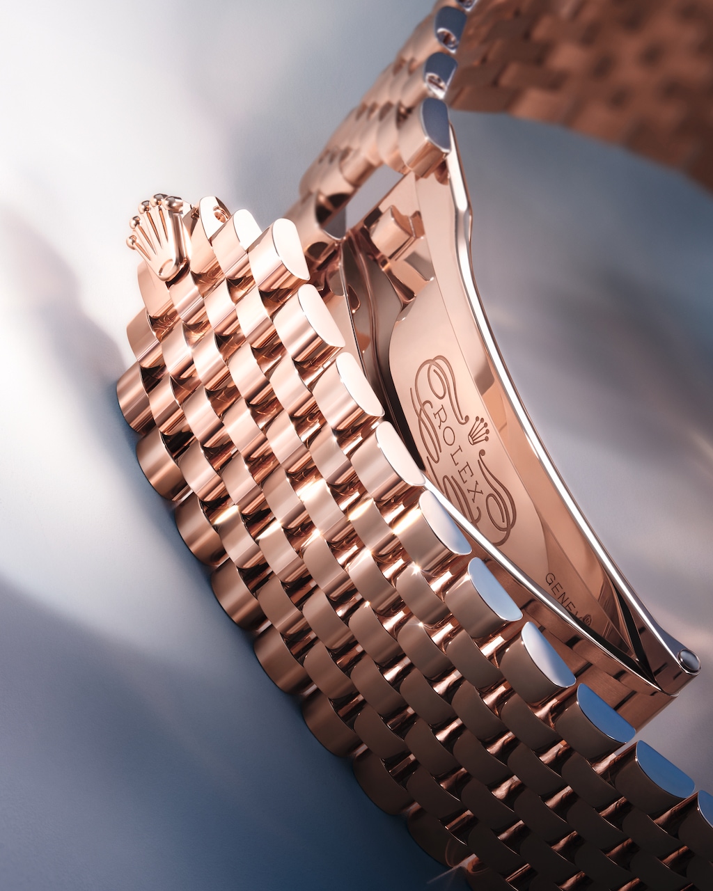 gold Rolex watch