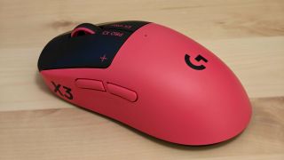 The new Logitech G Pro X3 Superstrike mouse.