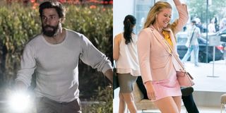 John Krasinski and Amy Schumer