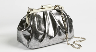 Metallic Crinkle Frame Evening Bag, £69, Ted Baker