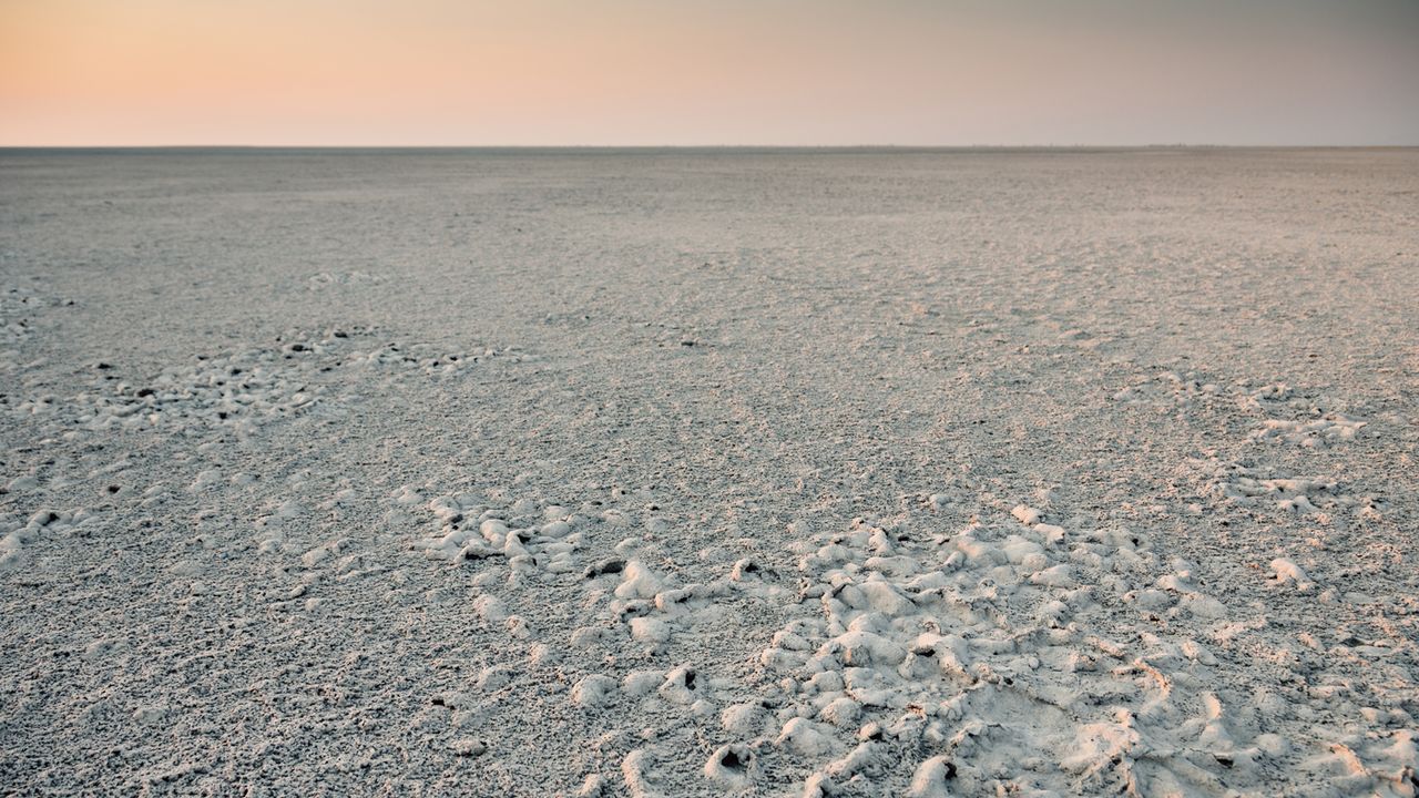 Makgadikgadi salt pans, Botswana