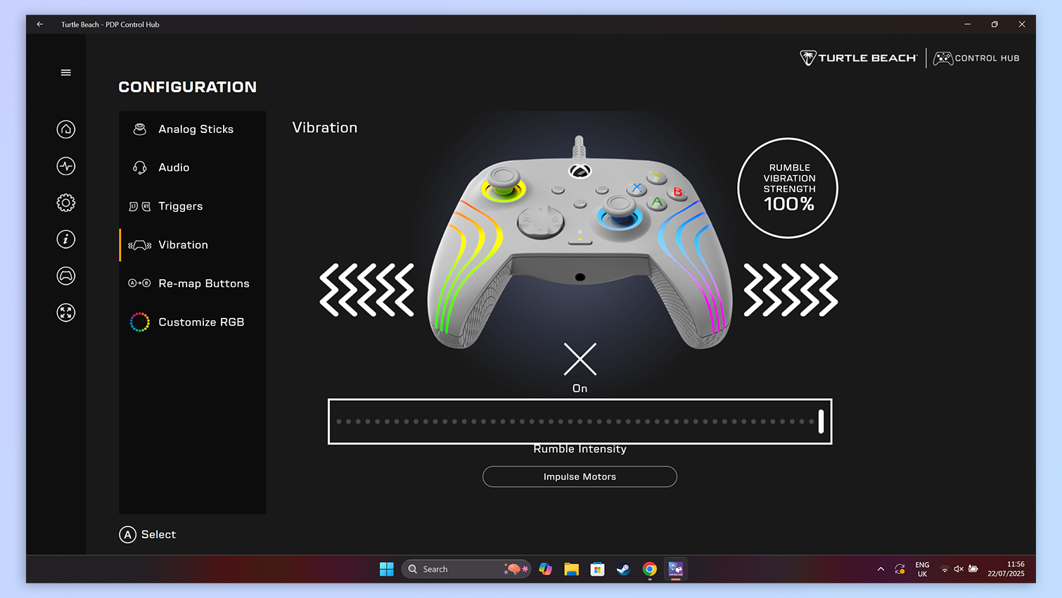 Turtle Beach PD Control Hub app