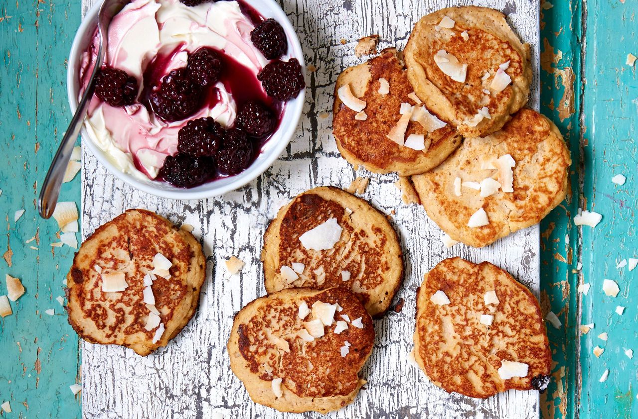 Coconut flour pancakes