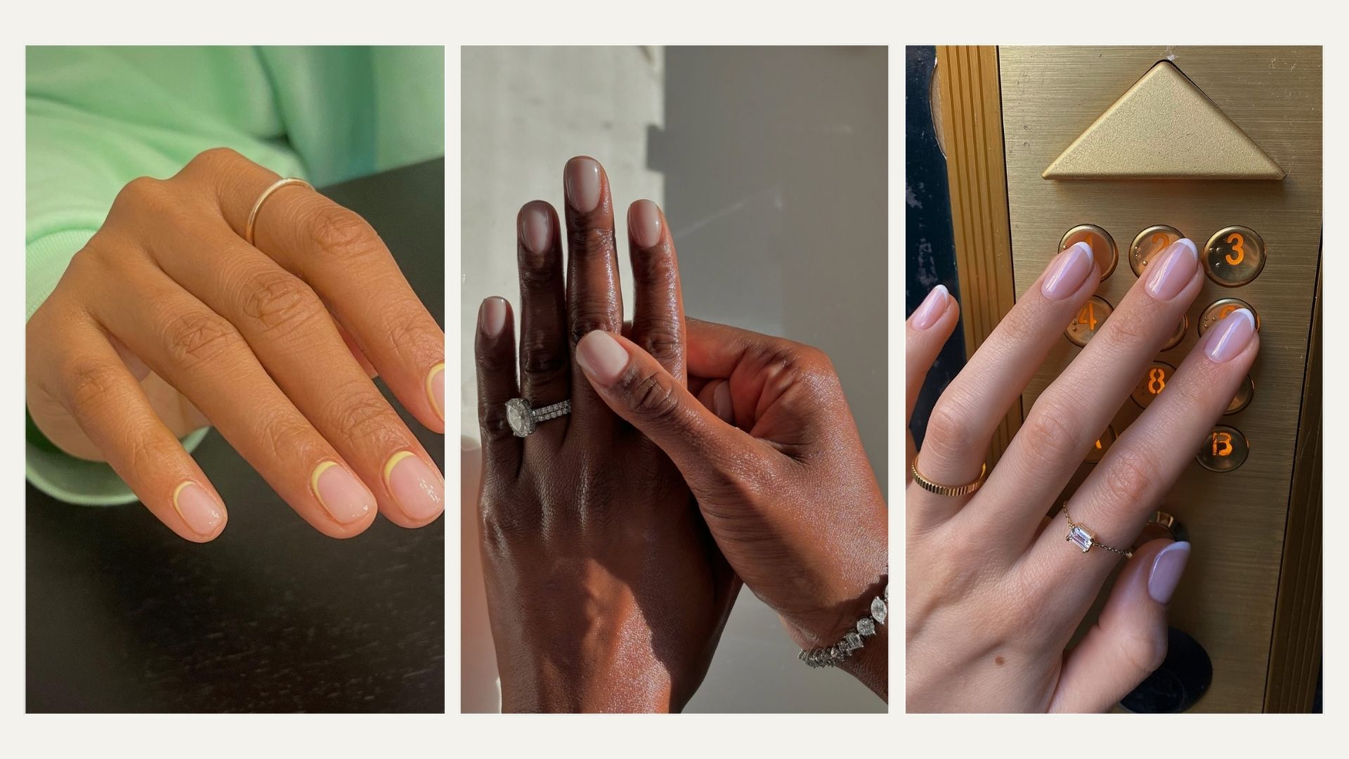 understated nails