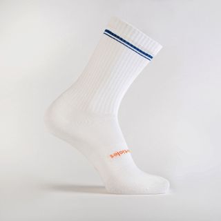 Ultra-Thin Striped Crew Sock