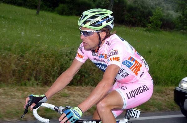 Di Luca shows that 'killer' look.