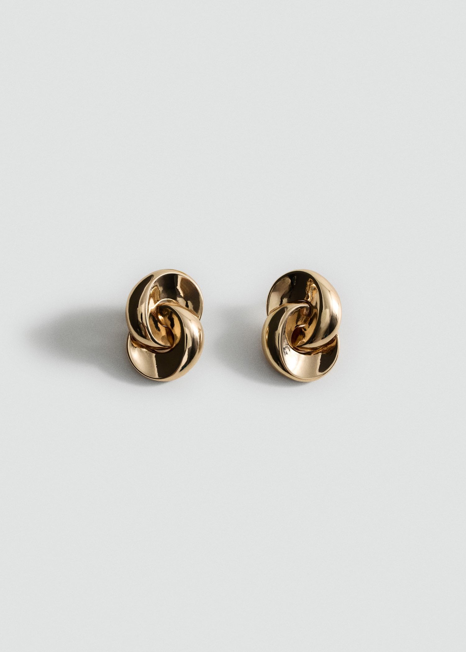 Intertwined Hoop Earrings - Women | Mango Usa