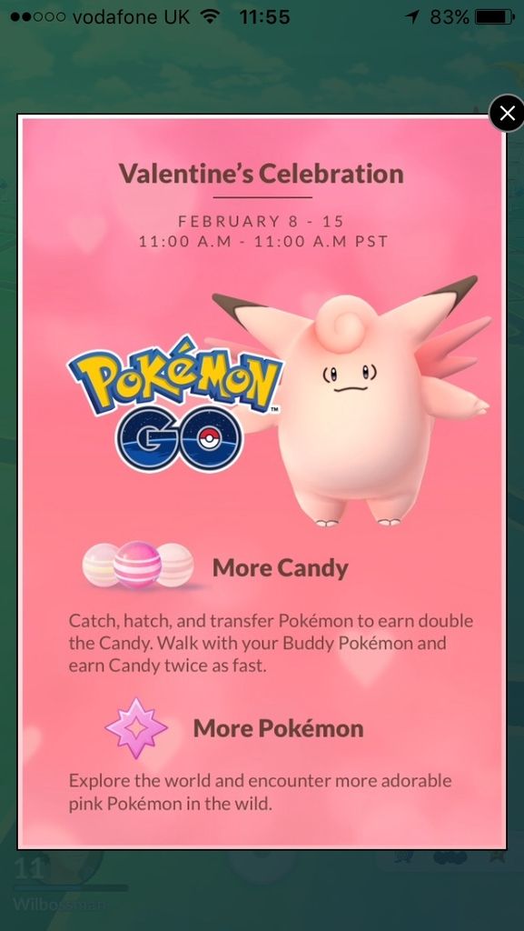 Pokemon Go's Valentine's event means more candy, more pink things, and
