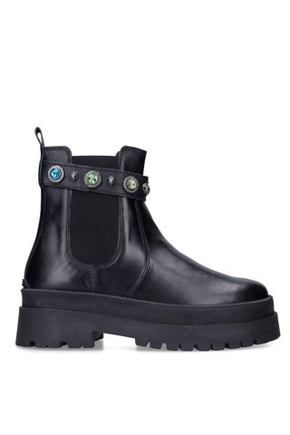 black chelsea boots with jewel detail, best winter boots