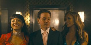 Constance Wu and Jennifer Lopez in Hustlers