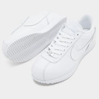 white nike cortez