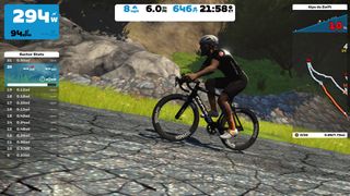 Zwift in-game image