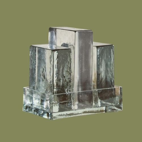 West Elm, Cast Glass Vase