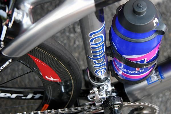 The seat tube.