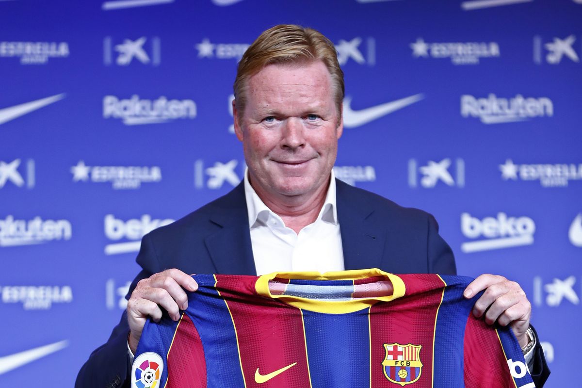 Spain Soccer Barcelona Koeman