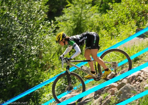 Mary McConneloug (Kenda/Seven) on the most technical descent