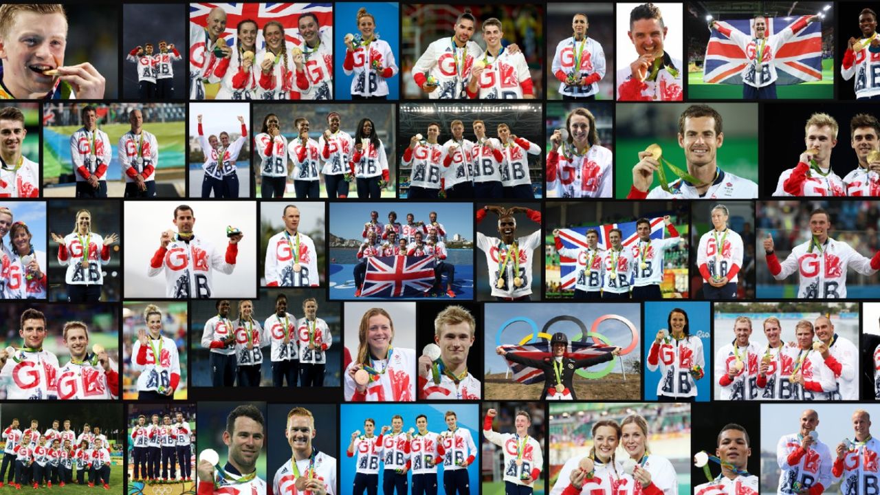 Team GB athletes won 67 medals at the Rio 2016 Olympics 