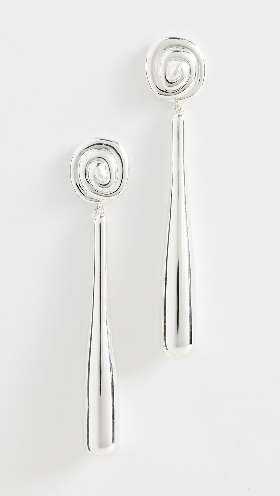 Onda Earrings - Silver