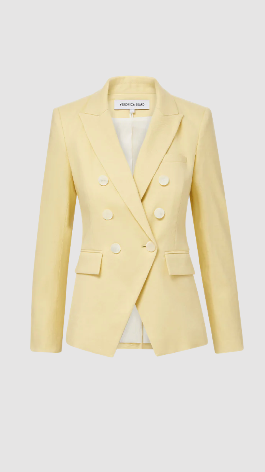 Veronica Beard, Miller Stretch-Linen Dickey Jacket