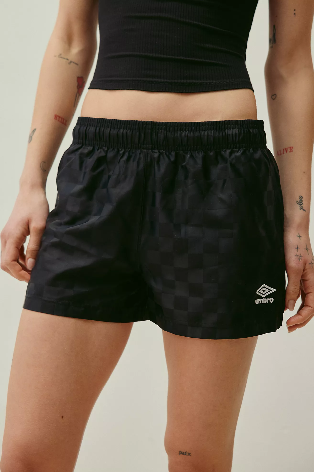 Umbro Uo Exclusive Tonal Checkerboard 3” Short