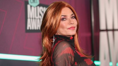 What the menopause "taught" Shania Twain explained. Seen here is Shania Twain at the 2023 CMT Music Awards
