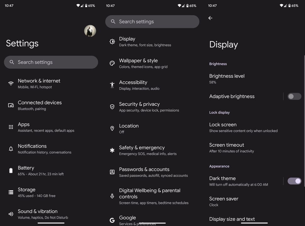 How to switch to the singleline layout on the Android 13 lock screen