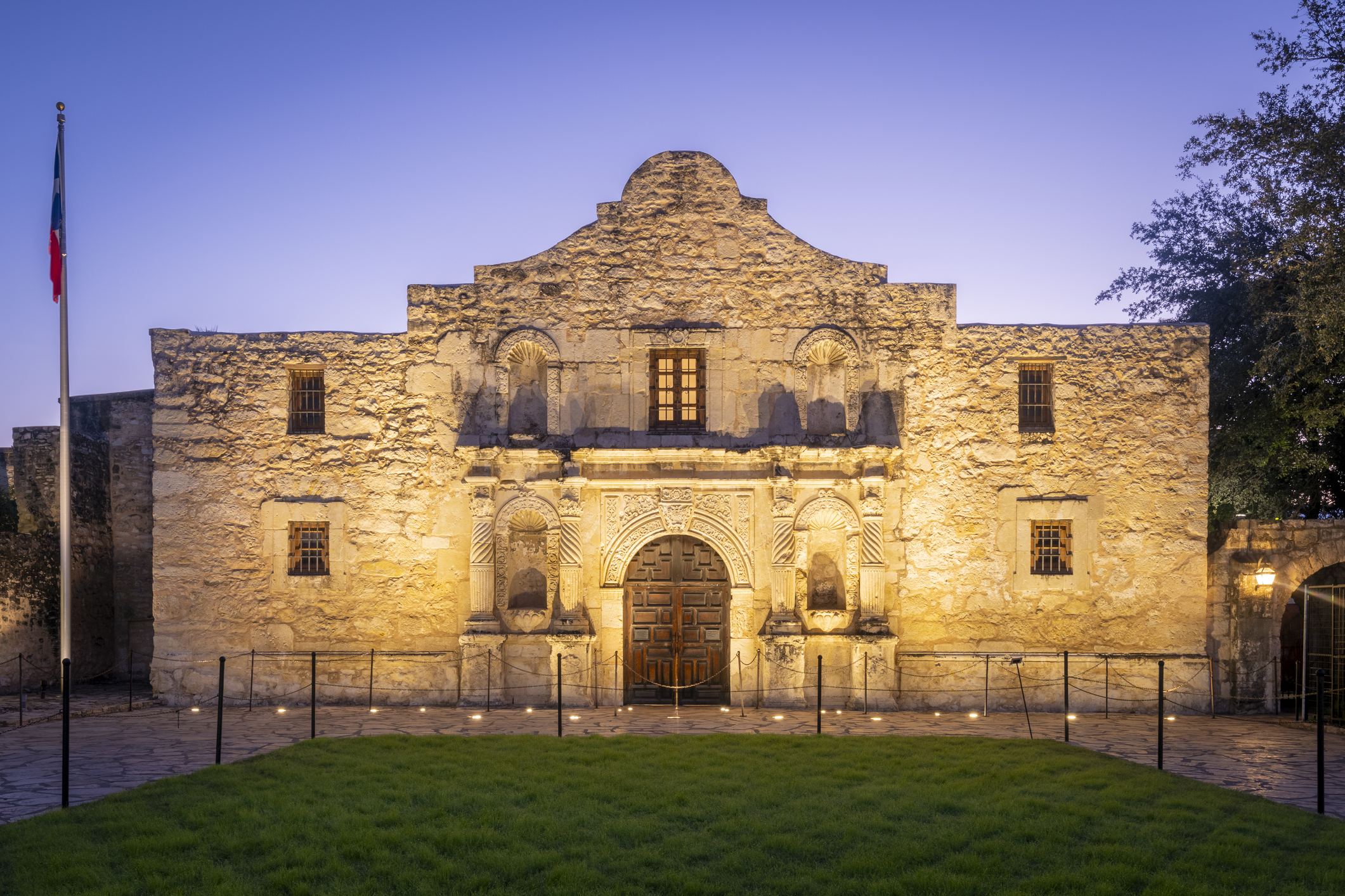 Alamo at Sunrise