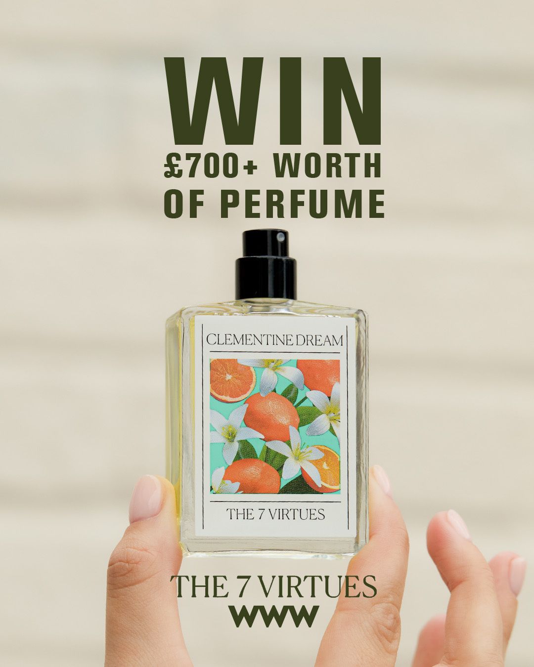 The 7 Virtues Prize Draw: Terms & Conditions