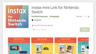 Instax Mini Link app