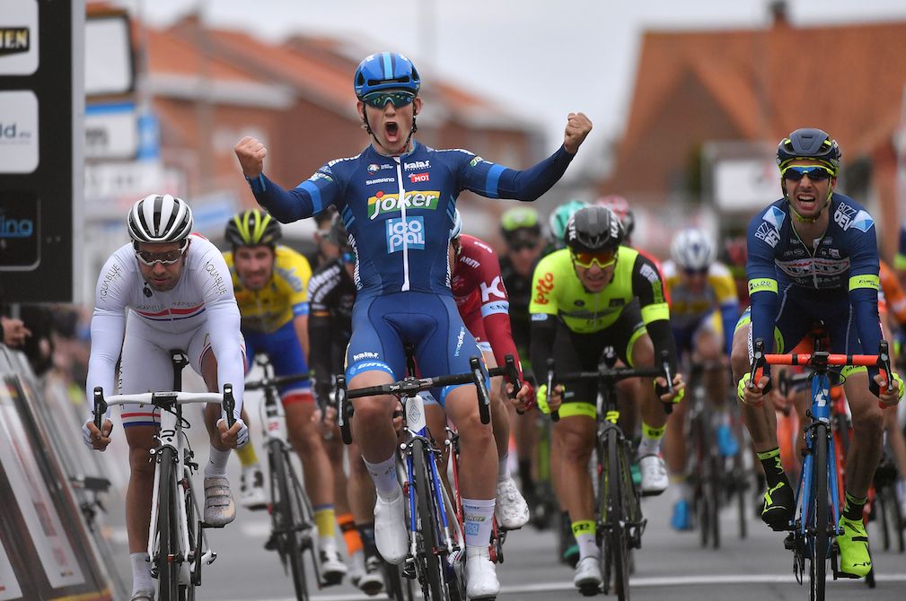 Kristoffer Halvorsen wins the Handzame Classic.