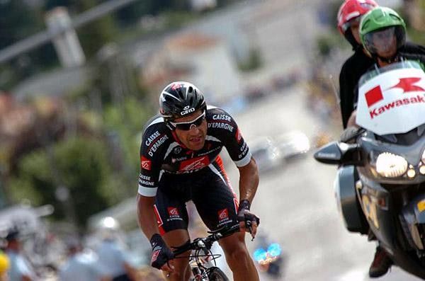 Oscar Pereiro put in a good effort to take 8th on the day