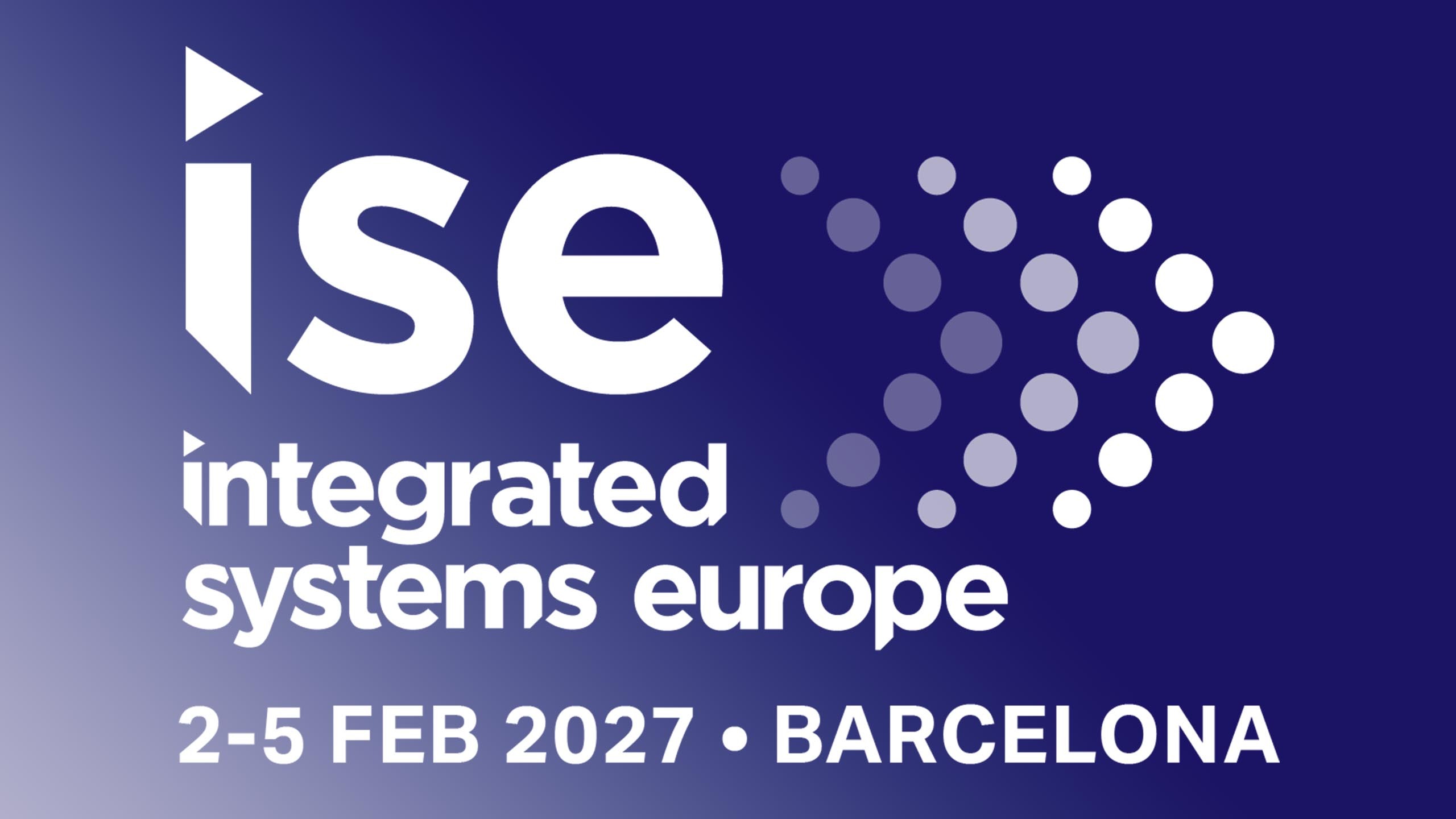 The ISE 2027 logo. 