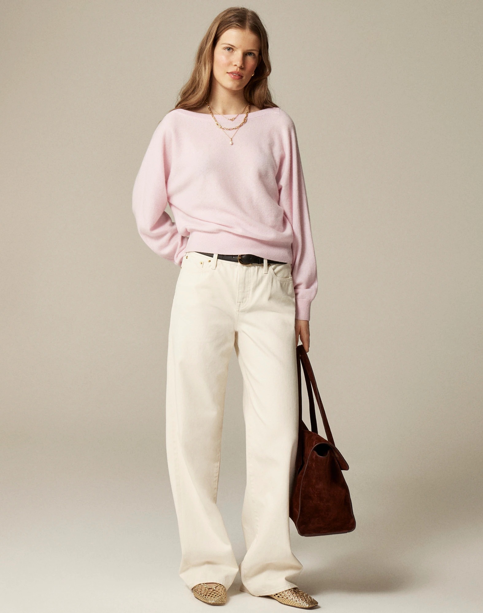 J.Crew, Cashmere Boatneck Sweater