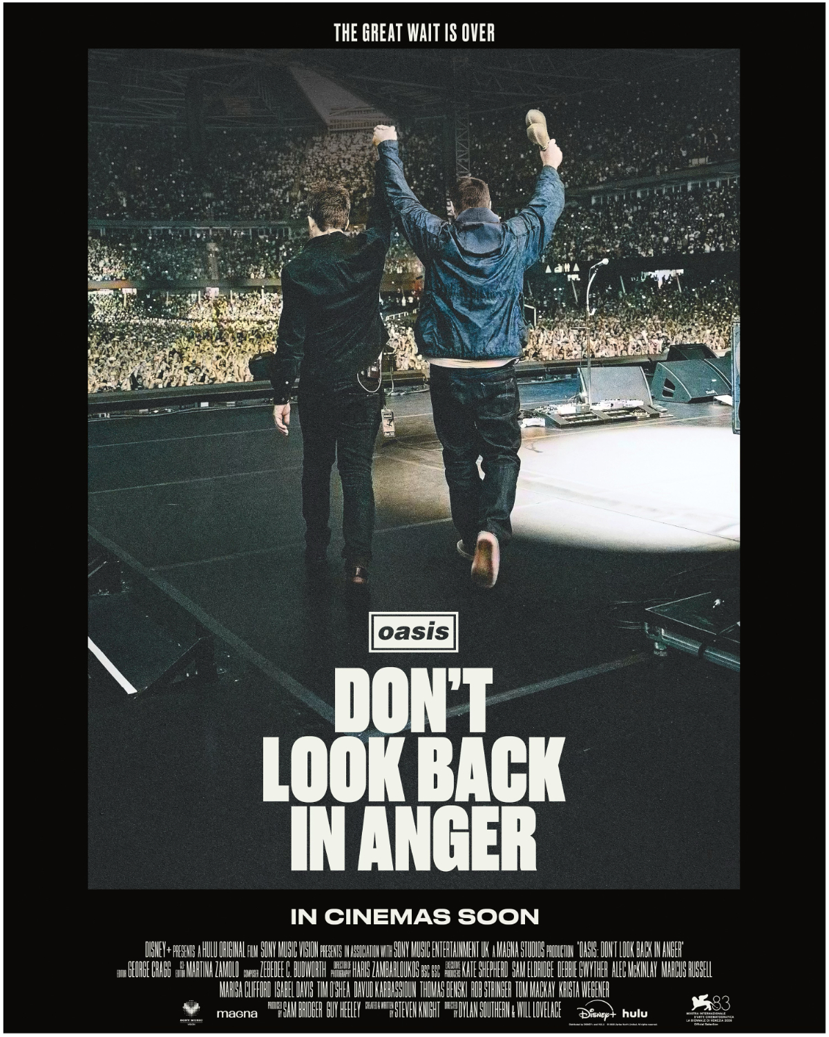 Oasis Don't Look Back in Anger poster