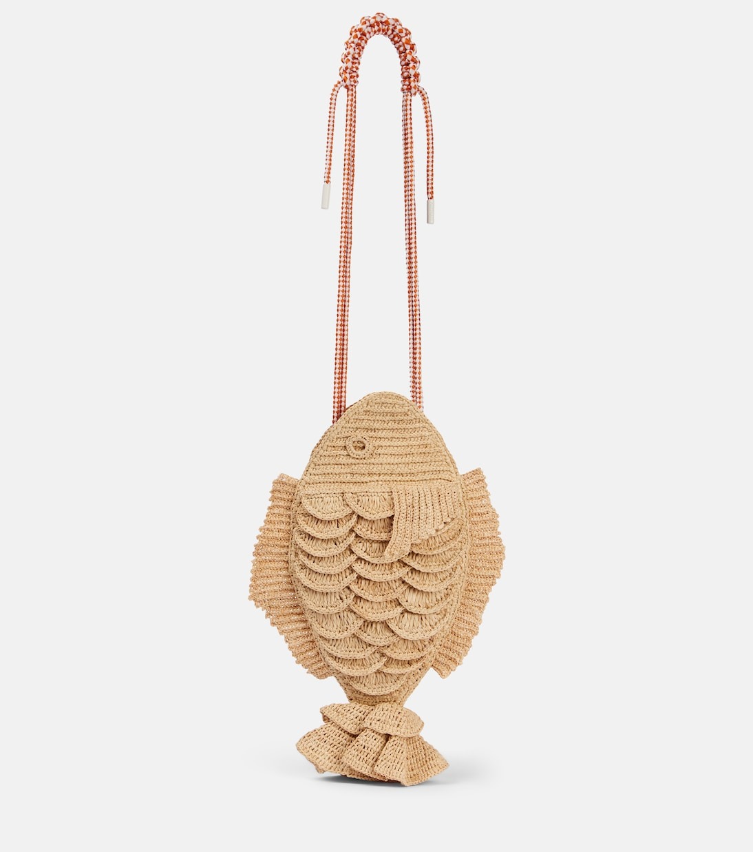 Alémais, Horizon Crochet Raffia Crossbody Bag