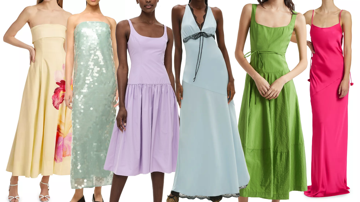 I’m Curating My Wedding Guest Look With Dresses From Saks, Nordstrom, and Shopbop