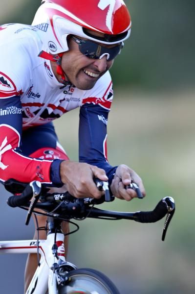Francesco Mancebo (Canyon Bicycles) is back with a new team to defend his title from last year.
