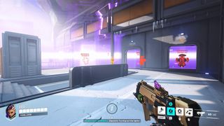 Sombra uses her EMP ability