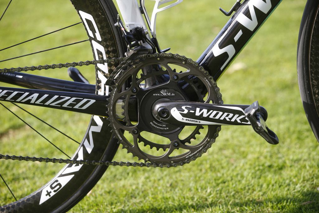 Nibali is running 53/39 chainrings