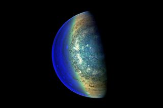 Jupiter's south pole