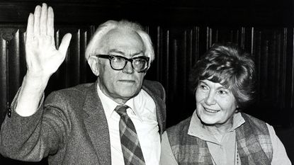 Michael Foot and wife Jill 
